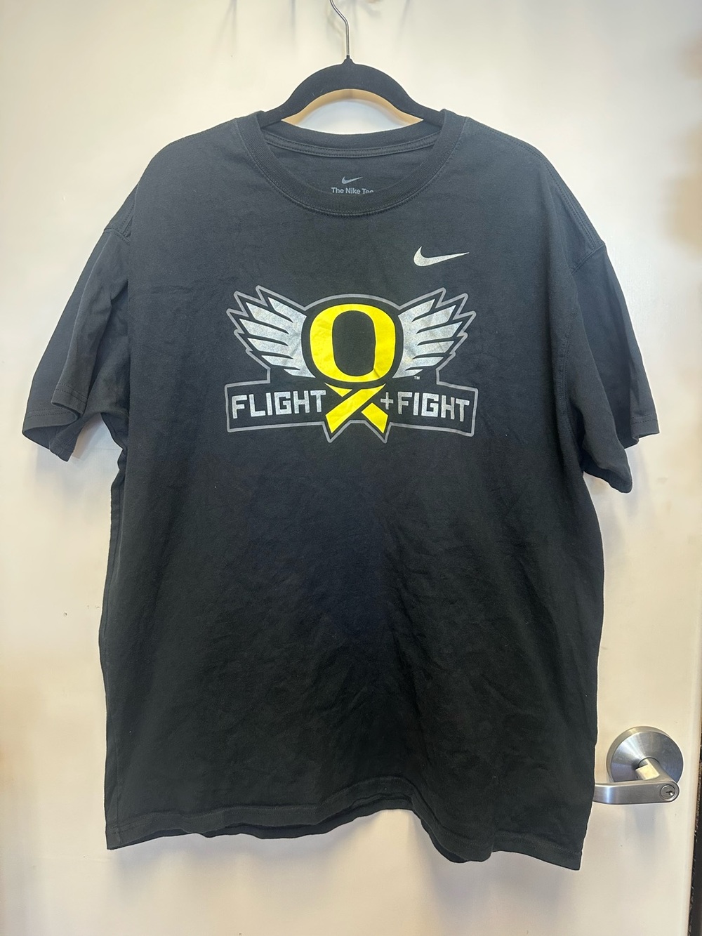Nike Men’s Black "Flight + Fight" Graphic Tee